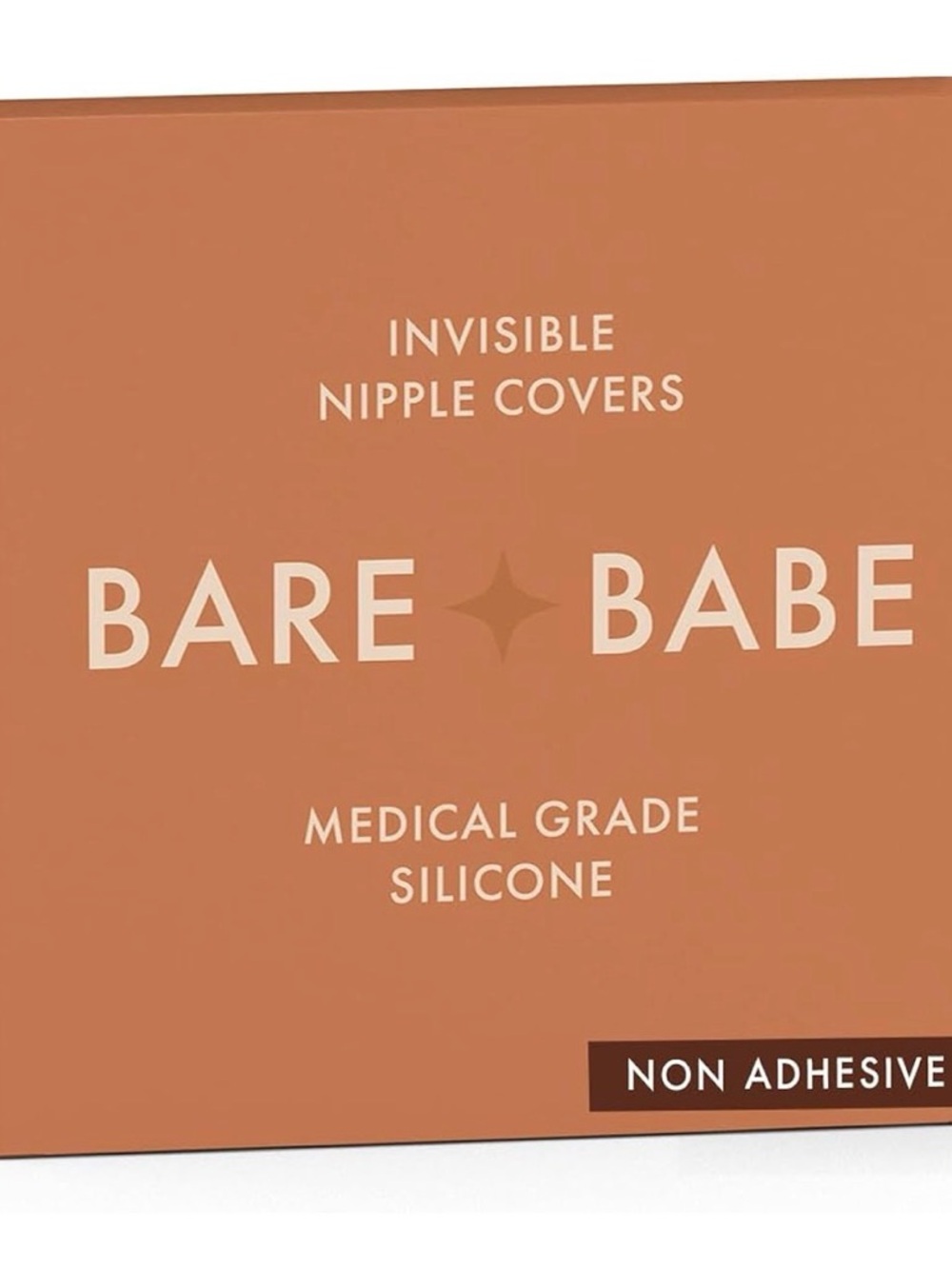 Bare Babe Invisible Nipple Covers - Caramel